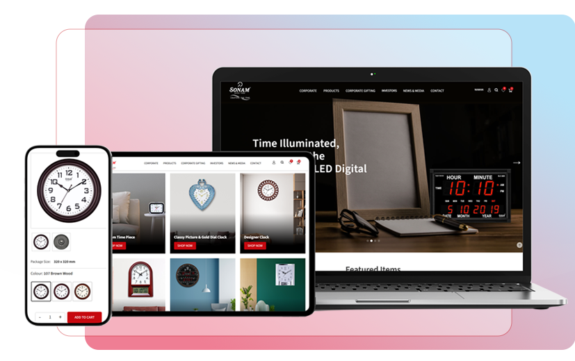 Sonam Quartz Website