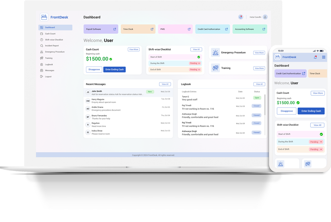 Digital Transformation for Front Desk Operations in the Hotel Industry 